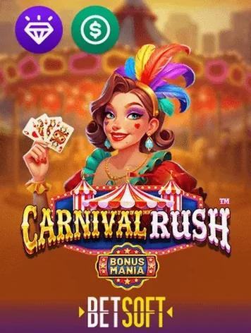 Gokkast Carnival Rush van Betsoft bij Luxe Vegas