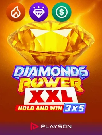 Gokkast Diamonds Power XXL Hold And Win van Playson bij Luxe Vegas