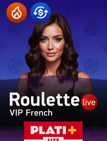 Livetafel Live Roulette French VIP Platipus Live bij Luxe Vegas